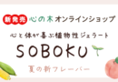 【新発売】心と体が喜ぶ植物性ジェラート【SOBOKU】　桃・とうもろこし