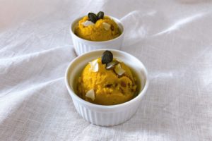 かぼちゃと小豆のサラダ
