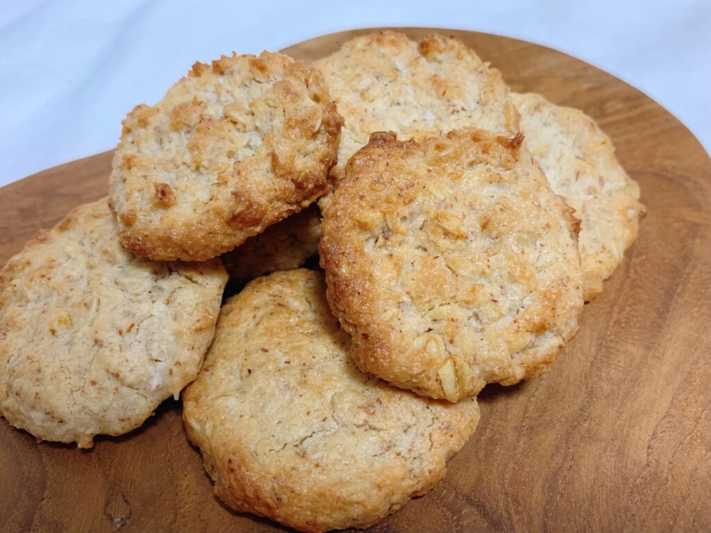 小麦粉なし！基本のヴィーガンオートミールクッキー