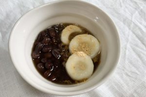 白玉ぜんざい