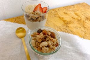 ザクザク食感の手作りグラノーラ
