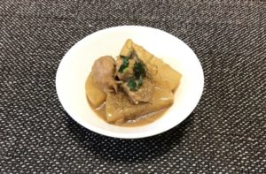 大豆ミートと大根の煮物