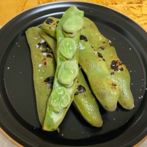 丸ごと焼きそら豆